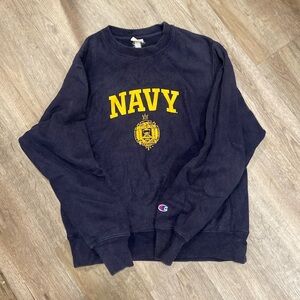 Vintage Champion Navy sweatshirt. Men’s size small.